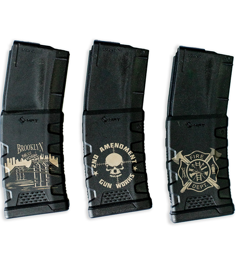 Custom Engraved Magazines